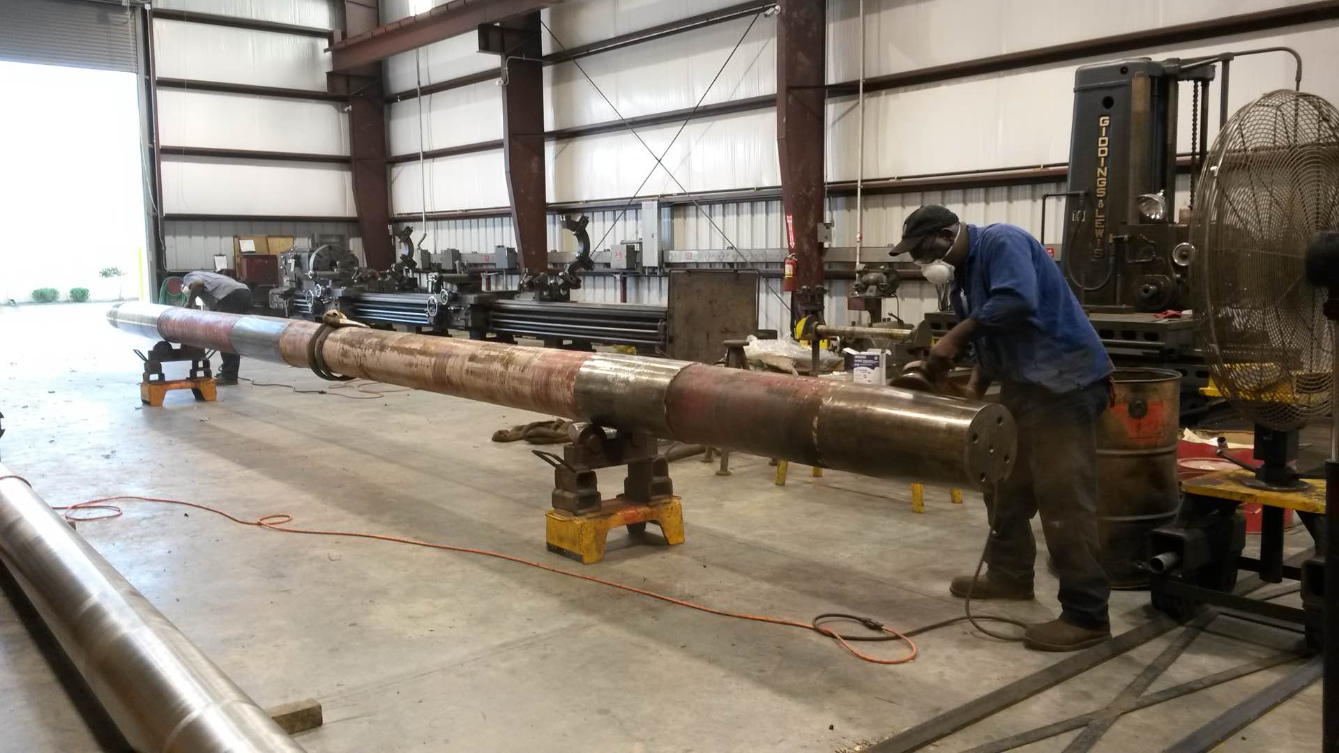 Propeller shaft repair