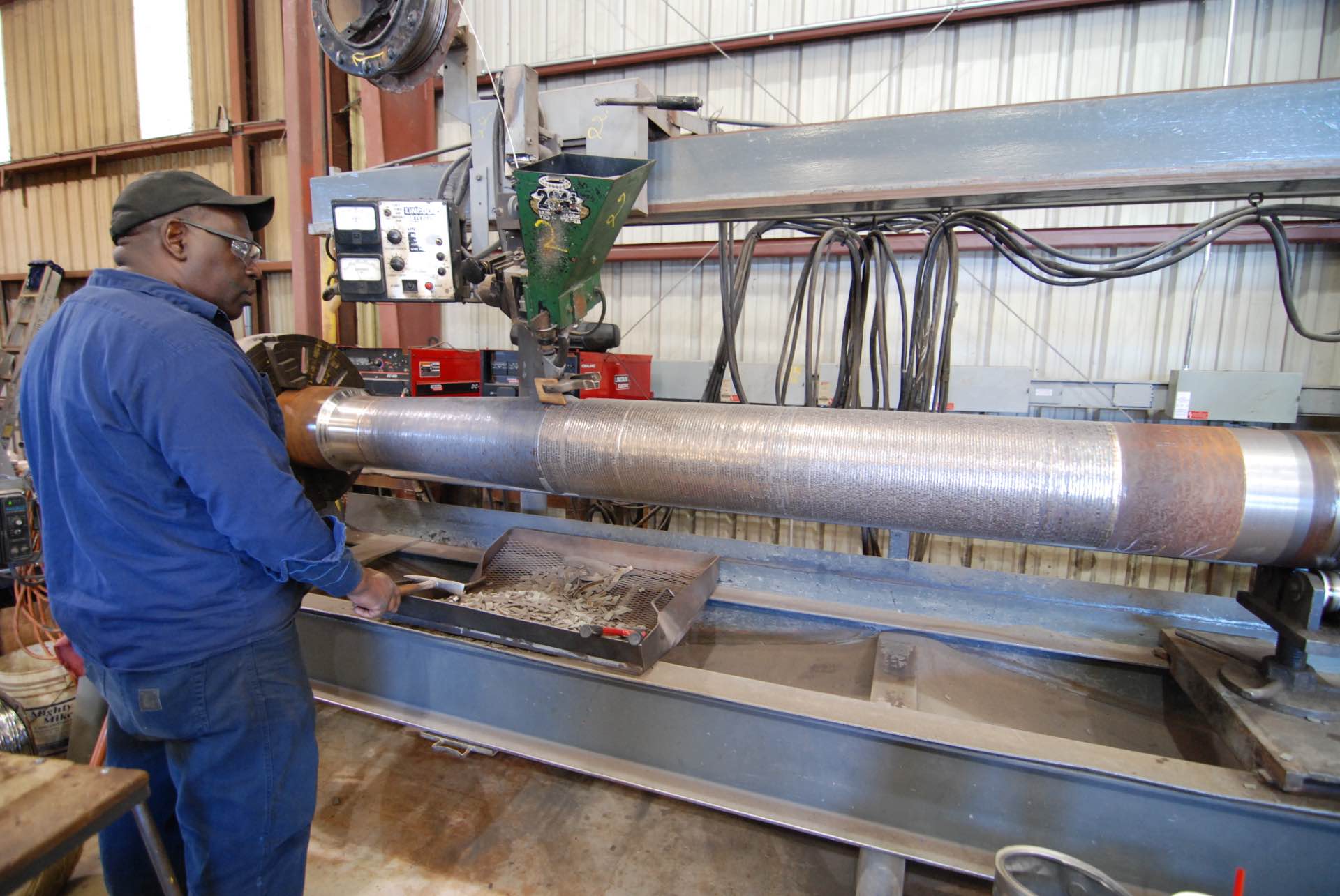 Equipment in operation